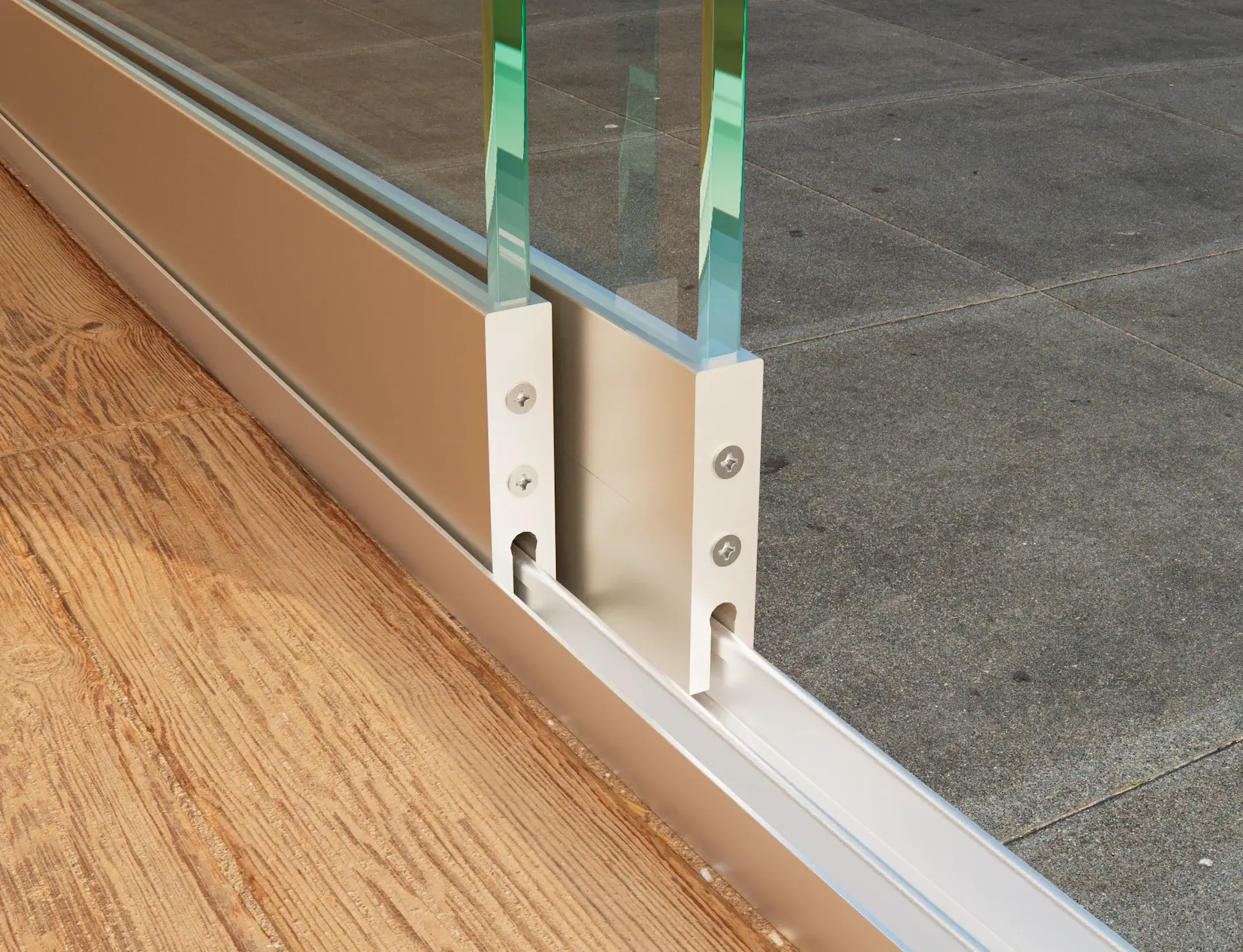 Glasschiebetür Büro Xl